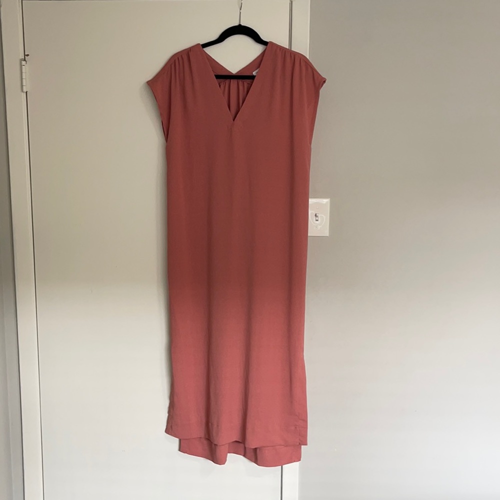 NWT mauve Prologue maxi dress with side slit